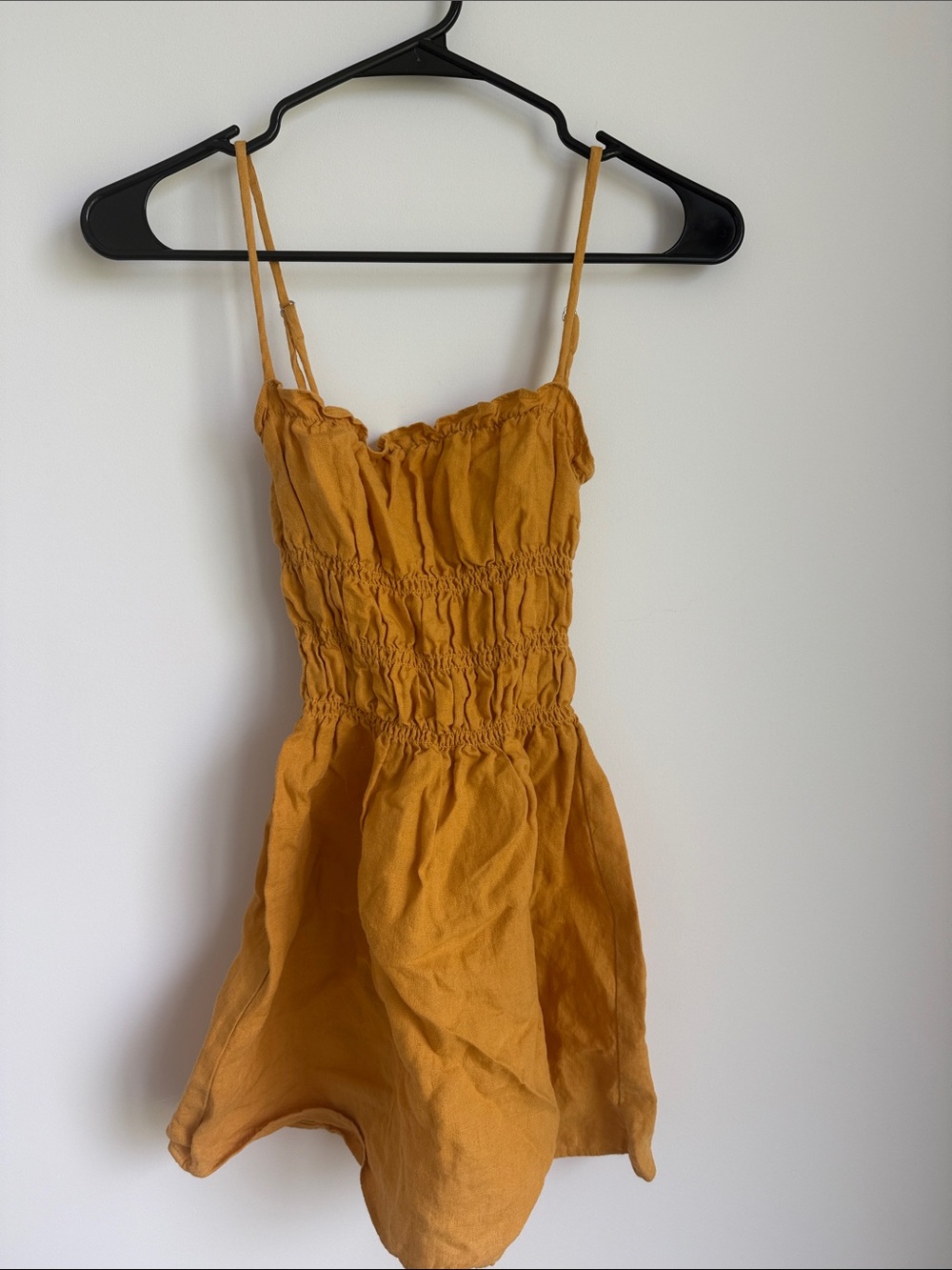 Reformation mini linen dress Sz 0 - Picture 2 of 4